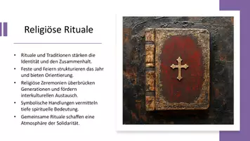 Vorschau - Präsentationen/Tafelbilder - Interreligiöser Dialog, Ehrenamt & Glaube | Präsentation - Seite 3