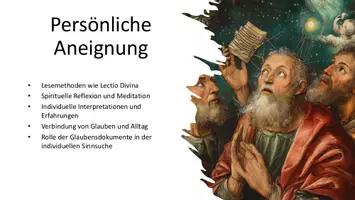 Vorschau - Präsentationen/Tafelbilder - Unterrichtseinstieg: Glaubensdokumente in Religion und Wissenschaft - Seite 3