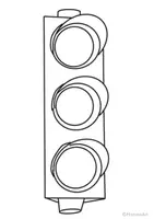 Vorschau - Mal- und Bastelvorlagen - Ampel - Deckblatt