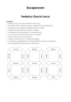 Vista previa - Juegos / Gamificación - Federico García Lorca (sala de escape) - Portada