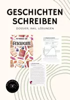 Vorschau - Unterrichtsreihen - Geschichten schreiben – Dossier, inkl. Lösungen & Textlupe - Deckblatt