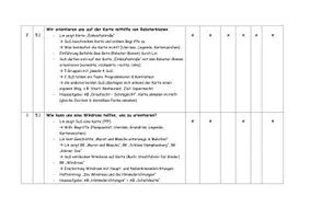 Vorschau - Stundenentwürfe - Sequenzplan Orientierung im Raum / Karten lesen - Seite 2