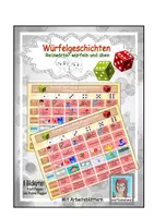Vorschau - Unterrichtsreihen - Würfelgeschichten, Reizwörter würfeln und üben, Freies Schreiben - Deckblatt