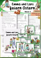 Vorschau - Unterrichtsreihen - Emma und Lars feiern Ostern Ethik Klasse 3 / 4 Ethik - Seite 1