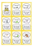 Vorschau - Spiele - Pets – Lesespiel „I have got... Who has got...?“ im Englischunterricht - Seite 3