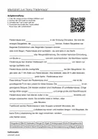 Vorschau - Arbeitsblätter - Arbeitsblätter zum Thema "Fledermäuse" (Lückentext, Hörverstehen) + Lösung & MP3 + Infografik - Deckblatt