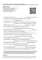 Vorschau - Arbeitsblätter - Arbeitsblätter zum Thema "Frank-Walter Steinmeier" + Lösung & MP3 + Infografik - Deckblatt