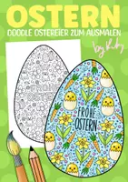 Vorschau - Mal- und Bastelvorlagen - Doodle Ostereier zum Ausmalen - Kunst für Zwischendurch - Deckblatt