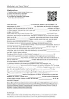 Vorschau - Arbeitsblätter - Arbeitsblätter zum Thema "Gänse" + Lösung & Fragen & MP3 + Infografik - Deckblatt