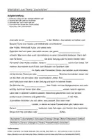 Vorschau - Arbeitsblätter - Lernplakat + Arbeitsblätter zum Thema "Journalisten" + Lösung & MP3 + Infografik - Seite 1