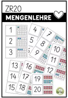 Vorschau - Präsentationen/Tafelbilder - Mengenlehre - spielerisch entdecken - Mengenkärtchen - ZR 20 - Deckblatt