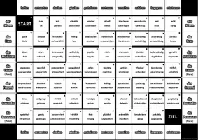 Vorschau - Spiele - Brettspiel: Adjektivdeklination im Dativ (Version 1) - Seite 1