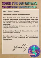 Vorschau - Arbeitsblätter - PERSONENBESCHREIBUNG Lesekrimi 3 Detektive Set 2 - Seite 1