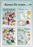 Vorschau - Mal- und Bastelvorlagen - POP-ART „Frühblüher“ - Ausmalbilder / Farblehre warme und kalte Farben in diversen Größen, auch als Karten (auch als Kontrastbilder für Babys) - Frühling - Seite 1