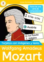 Vista previa - Tarjetas / Manipulativos - Wolfgang Amadeus Mozart – Tarjetas Didácticas para la Clase de Música - Portada