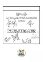 Vista previa - Hojas de trabajo - ANIMAL CLASSIFICATION FLIPBOOK_INVERTEBRATES - Portada