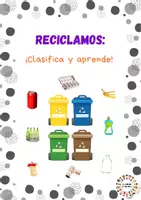 Vista previa - Tarjetas / Manipulativos - Reciclamos: ¡clasifica y aprende! - Portada