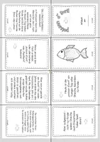 Vorschau - Arbeitsblätter - 1. April: poisson d‘avril (Bastelvorlage und Leporello) - Seite 1
