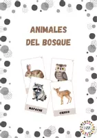 Vista previa - Tarjetas / Manipulativos - Animales del bosque - Portada