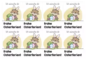 Vorschau - Anderer Materialtyp - Osterferien Grußkarte für deine Otterklasse - Seite 2