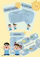 Vorschau - Spiele - Nomen-Puzzel - Deckblatt