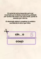 Vista previa - Tarjetas / Manipulativos - Sonido K (completar palabra) - página 1