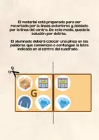 Vista previa - Tarjetas / Manipulativos - Uso de la G/J - página 1