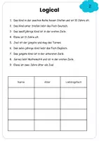Vorschau - Arbeitsblätter - 5 Logicals mit Lösungen für Klasse 2-5 - Lesetraining und Rätselspass - Seite 3