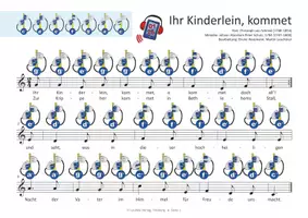 Vorschau - Arbeitsblätter - 24 Weihnachtslieder für Blockflöte | Noten und Audio-Tracks - Seite 2
