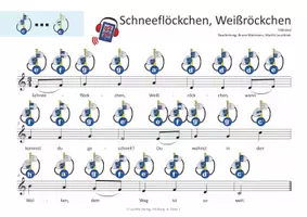Vorschau - Arbeitsblätter - 24 Weihnachtslieder für Blockflöte | Noten und Audio-Tracks - Seite 3