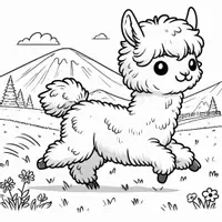anteprima - Materiale per pittura e bricolage - Alpaca Disegni da colorare (50 illustrazioni da colorare) - Pagina 3