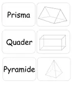 Vorschau - Spiele - Merk es dir – Geometrische Körper (Kreis, Zylinder, Prisma, etc.) - Seite 2