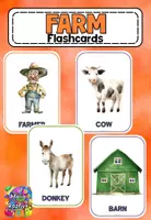 Vista previa - Unidades / Secuencias / Situaciones de Aprendizaje - Farm Flashcards – Fun Vocabulary Cards! 🐄🚜🌾 - Portada