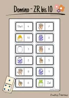 Vorschau - Spiele - Domino ZR10 - Zahlen und Zählen - Deckblatt