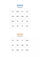 Vorschau - Spiele - Bingo: Silben mit b - Seite 2