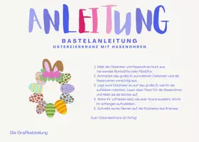 Vorschau - Mal- und Bastelvorlagen - Ostereierkranz - Seite 3