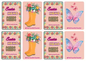 Προεπισκόπηση - Παιχνίδια - Easter Memo Cards- Παιχνίδι Καρτών Μνήμης με θέμα το Πάσχα - Σελίδα 1