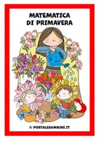 anteprima - Esercizi - Matematica di Primavera (classe prima e seconda) - Pagina di copertina
