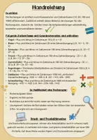 Vorschau - Arbeitsblätter - Rechenspur - Es ist Frühling - alle Grundrechenarten (Klasse 1-3) - Seite 1