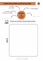 Aperçu - Préparation de séance / Séance complète - Art - Dessin en un trait - un léopard dans la classe - Page 2