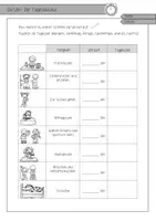 Vorschau - Arbeitsblätter - Uhr & Tagesablauf - Uhrzeiten - Zeitspannen - Klasse 3,4 - Seite 1