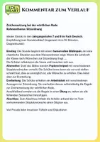 Vorschau - Stundenentwürfe - Unterrichtsstunde: Zeichensetzung der wörtlichen Rede (Deutsch 7./8. Kl.) - Seite 1