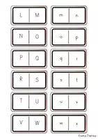 Vorschau - Spiele - Domino - Kleinbuchstaben und Großbuchstaben - Seite 2