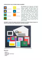 Vorschau - Arbeitsblätter - Farbkontraste in der Kunst- Harmonie und Spannung - Deckblatt