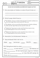 Vorschau - Arbeitsblätter - Frühblüher Sachtext Klasse 4, 5, 6, Lesetexte zum Leseverstehen - Seite 3