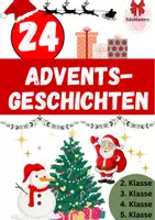 Vorschau - Unterrichtsreihen - 24 Adventsgeschichten | Weihnachtsgeschichten - Deckblatt