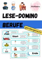 Vorschau - Mal- und Bastelvorlagen - Materialpaket Domino - Seite 1