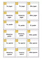 Vorschau - Spiele - Juego, verbos irregulares (poder, querer, tener,..) - Seite 2