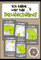 Vorschau - Spiele - Bundesländer Deutschlands – 3 Ich habe, wer hat?-Spiele | Erdkunde 5.–6. Klasse - Deckblatt