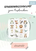 Vorschau - Bildkarten - Erkennungsschilder zum Ausdrucken von Wilma Wochenwurm - Seite 1